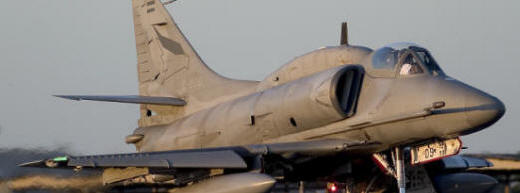 A4-AR de la Fuerza Aérea Argentina
